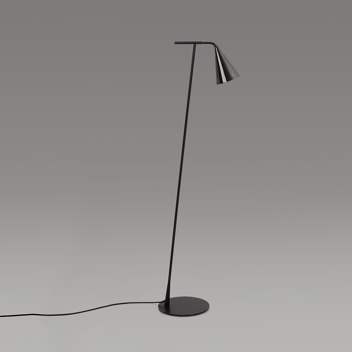 Gordon Floor .61 - black chrome
