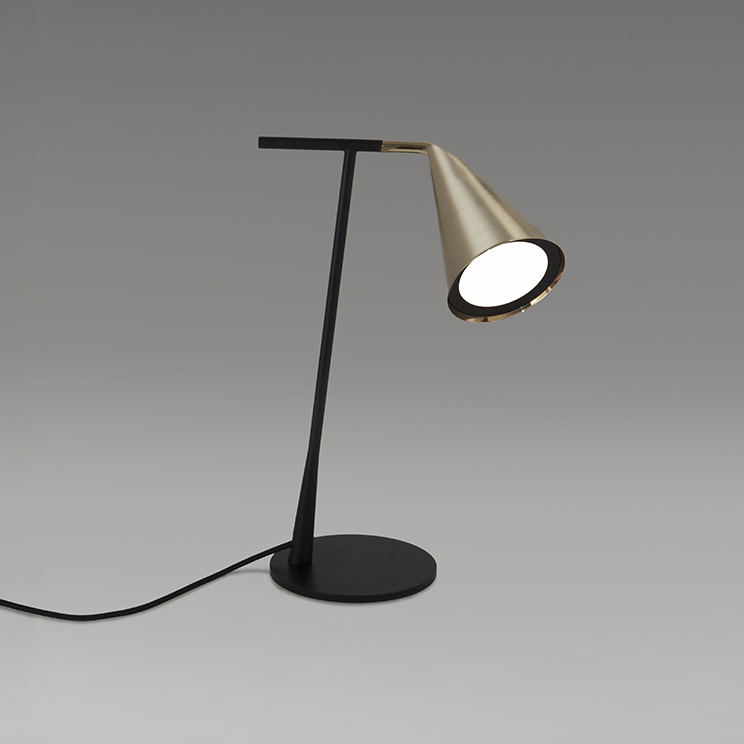 Gordon Table .31 - brushed brass