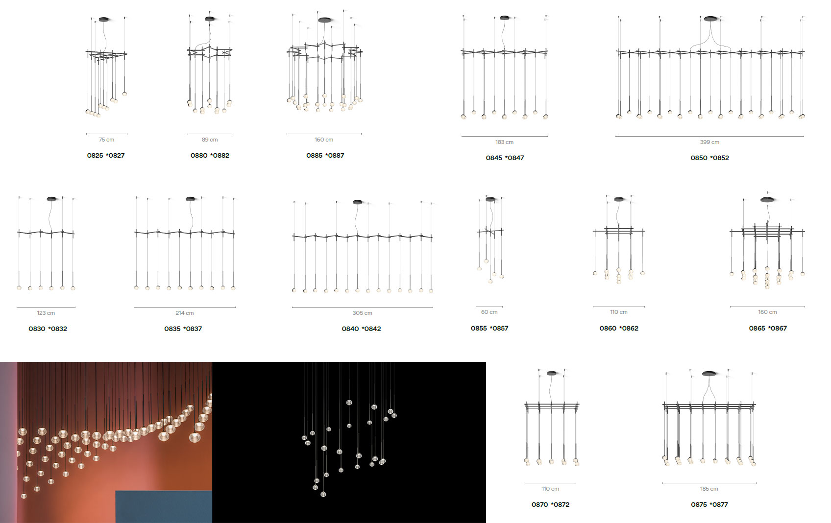 VIBIA ALGORITHM 0820 FREE - 2700K - graphite