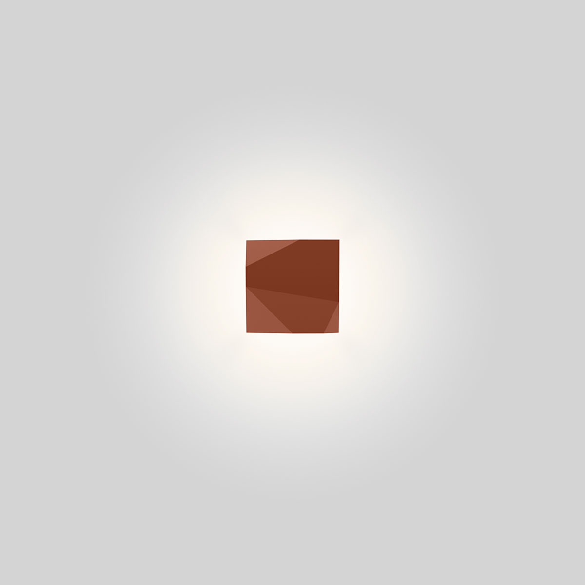 ORIGAMI WALL 4500 OUTDOOR - 2700K - terra dark